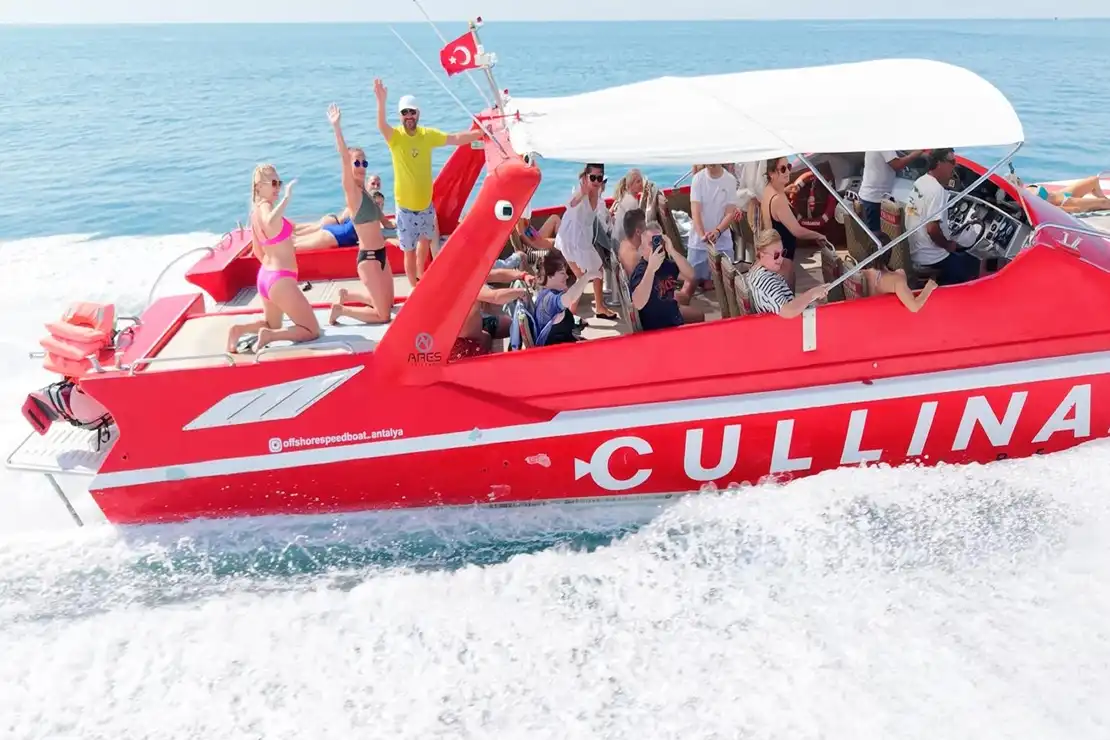 Antalya Belek Private Speed Boat Rental
